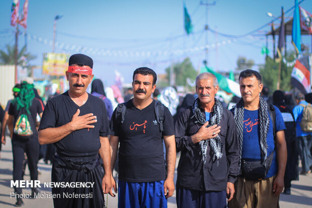 Arbaeen pilgrims 