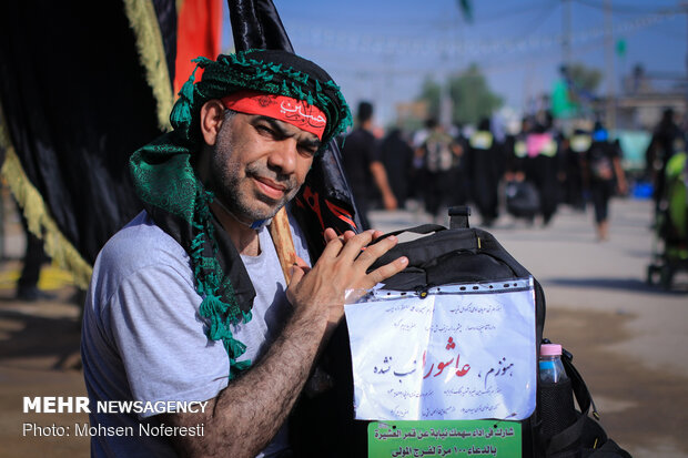 Arbaeen pilgrims 