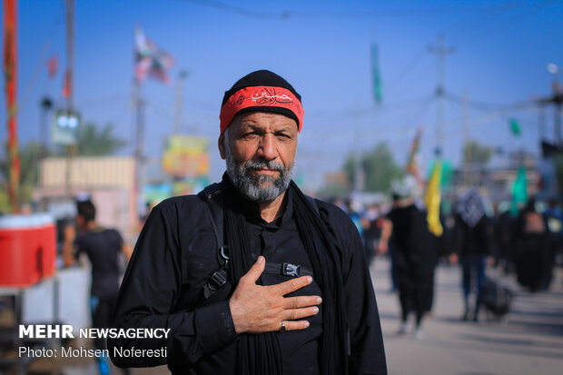 Arbaeen pilgrims 