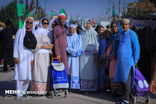 Arbaeen pilgrims 