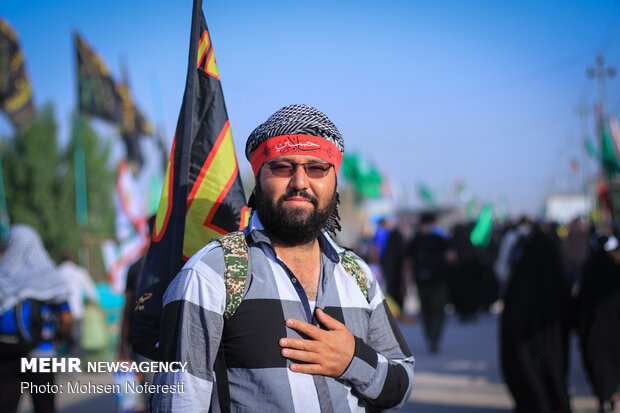 Arbaeen pilgrims 