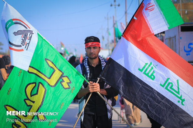 Arbaeen pilgrims 