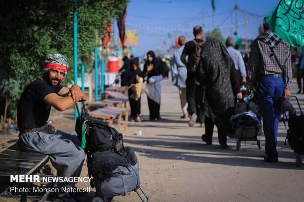 Arbaeen pilgrims 