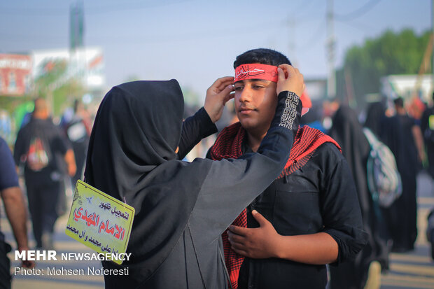 Arbaeen pilgrims 