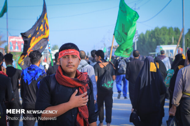 Arbaeen pilgrims 