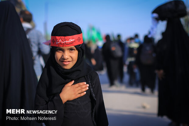 Arbaeen pilgrims 