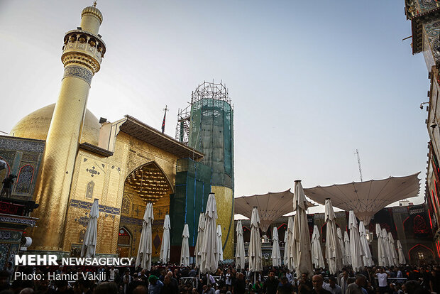 Imam Ali Shrine hosting Arbaeen pilgrims