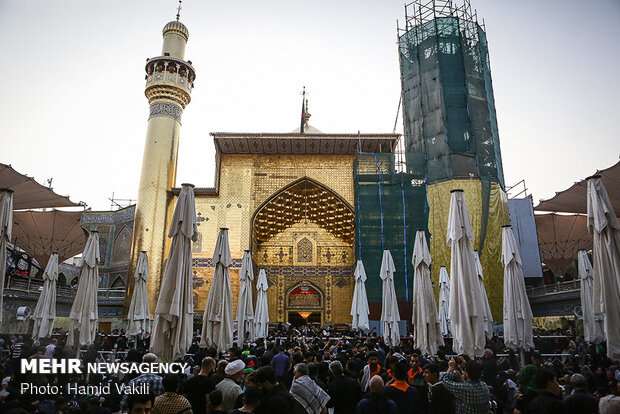 Imam Ali Shrine hosting Arbaeen pilgrims