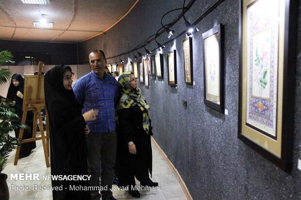نمایشگاه نگارگری نگارستان خیال در نگارخانه فانوس