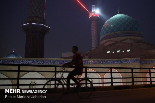 Arbaeen pilgrims in Najaf