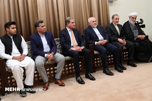 Iranian Leader’s meeting with Pakistani PM 