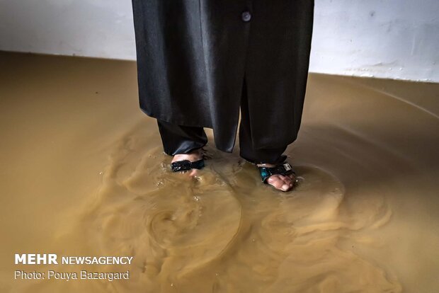 Flood hits Gilan prov., N Iran