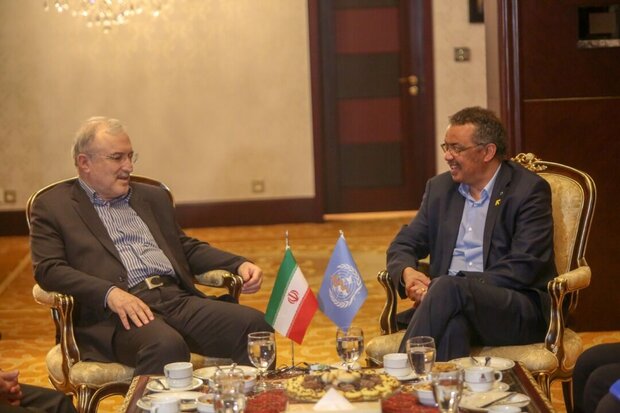 Iran health min., WHO chief meet in Tehran