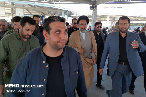 بازدید حجت الاسلام سیدمحمود علوی وزیر اطلاعات از مرز مهران
