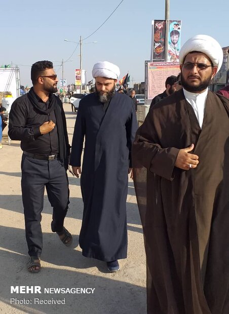 حضور رئیس سازمان تبلیغات اسلامی در مرز چذابه