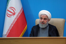 روحاني: الإدارة الأمیرکیة ارتکبت جریمة ضد البشریة بحق الإيرانيين