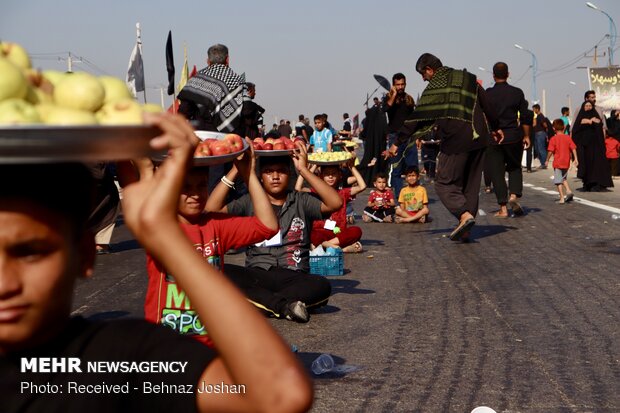 تدابیر انتظامی و ترافیکی وی‍‍‍ژه بازگشت زائران در دشت آزادگان