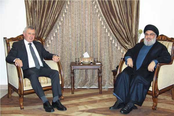 السيد نصر الله يؤكد على عودة العلاقات بين لبنان وسوريا