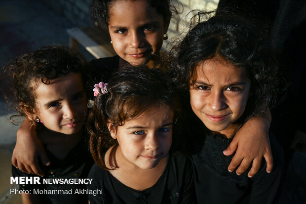 Arbaeen pilgrims in Babil Governorate, Iraq