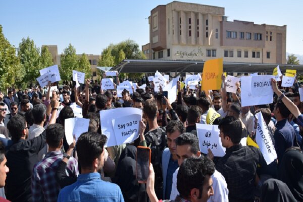 پاڵپشتی خوێندکاران و مامۆستایان زانکۆی کوردستان لە کوردی سووریا پاڵپشتی خوێندکاران و مامۆستایان زانکۆی کوردستان لە کوردی سووریا