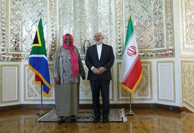 Iranian, South African FMs meet in Tehran