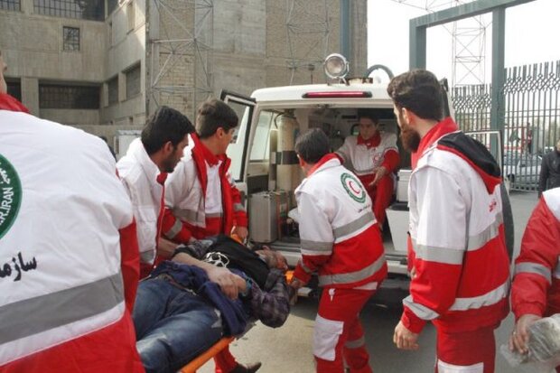 انتقال ۸ مصدوم از بیمارستان الحسین کربلا به مرز مهران 