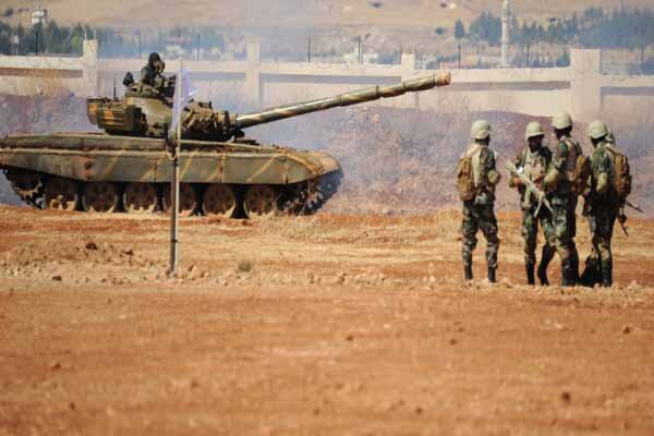عملیات گسترده ارتش سوریه علیه تروریستها در حومه لاذقیه