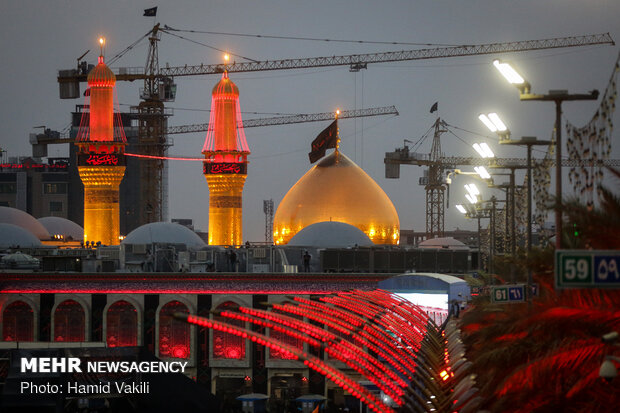 Karbala on eve of Arbaeen ceremonies at a glance