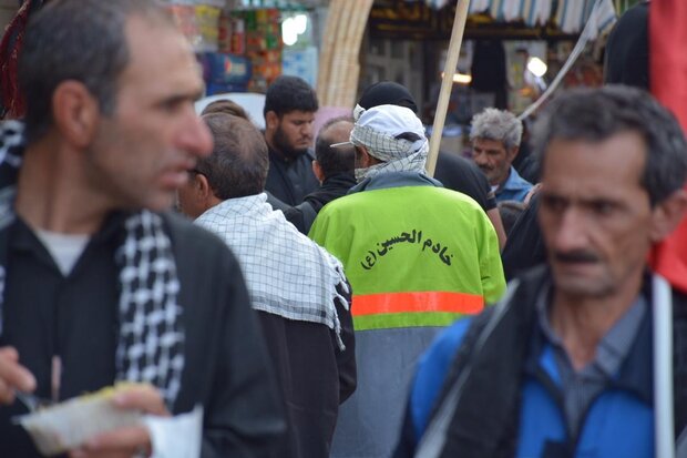 حضور ۴۵۰ پاکبان در نجف و کوفه/جمع آوری روزانه ٢٠٠ تن زباله