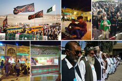 حضور پرشور زوار پاکستانی در مرز ریمدان/ ۱۵ هزار زائر وارد ایران شدند