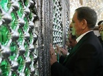 جهانگیری حرم امام حسین(ع) را زیارت کرد