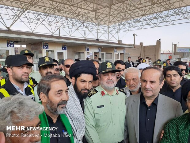 Visit of Police chief to Mehran border gate