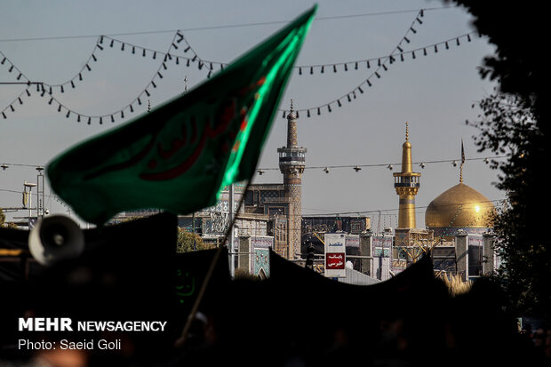 مراسم أربعينية الإمام الحسين في مشهد
