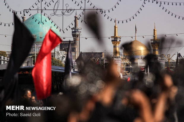 مراسم أربعينية الإمام الحسين في مشهد /صور