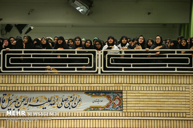 مراسم عزاداری اربعین حسینی در حسینیه امام خمینی(ره)