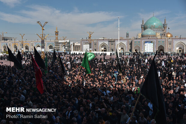 Arbaeen mourning ceremony observed in Mashhad