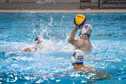 Iranian national water polo team's training session