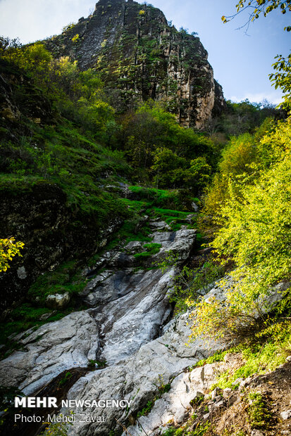 Superb autumn landscapes in Arasbaran biosphere 