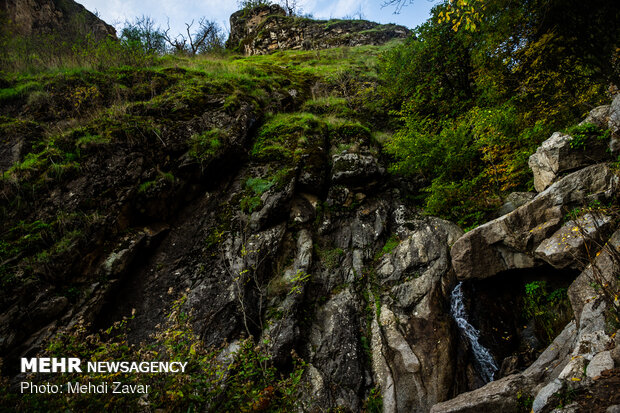 Superb autumn landscapes in Arasbaran biosphere 