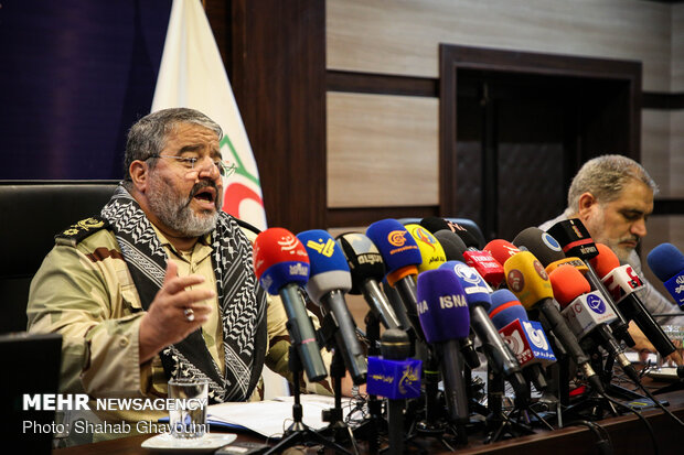 Brig. Gen. Jalali's presser