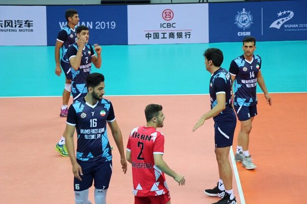 Iran volleyball beats Canada in 7th CISM Military World Games