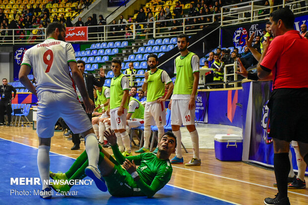 Iran, Turkmenistan futsal match