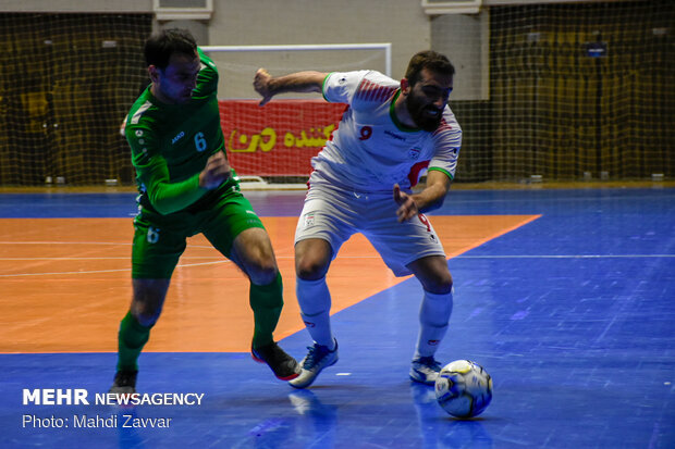 Iran, Turkmenistan futsal match