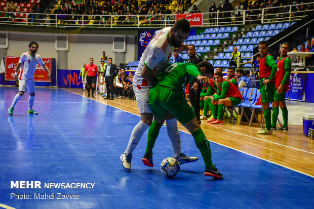 Iran, Turkmenistan futsal match