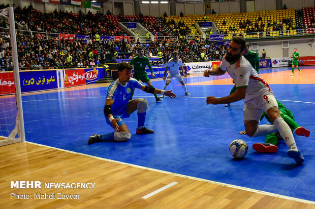 Iran, Turkmenistan futsal match