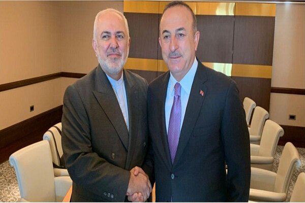ایران اور ترکی کے وزراء خارجہ کی ملاقات