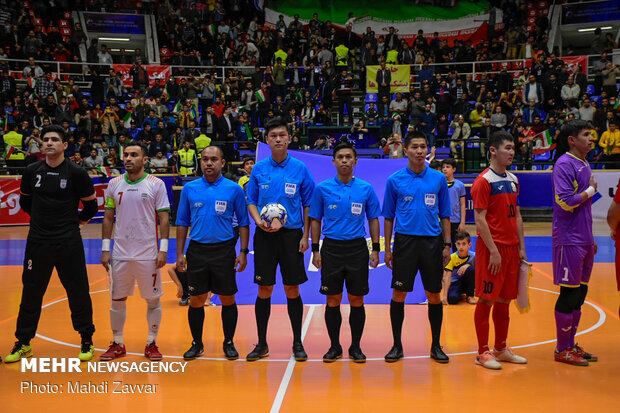 Iran-Kyrgyzstan futsal at Asian C’ship 2020