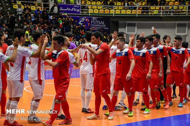 Iran-Kyrgyzstan futsal at Asian C’ship 2020