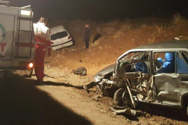 برخورد ۳ خودرو در بروجرد ۶ مصدوم برجای گذاشت