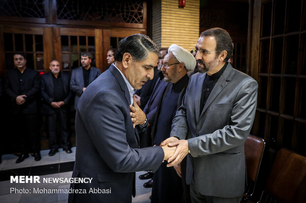مراسم ترحیم عارفه سنایی